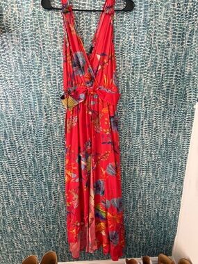 Pinko Regan Printed Twill Maxi Dress